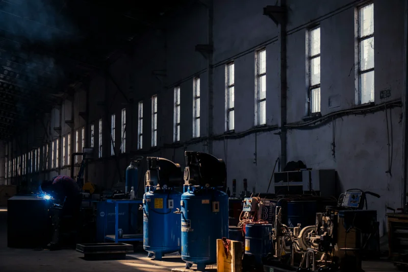 inspeção de compressores