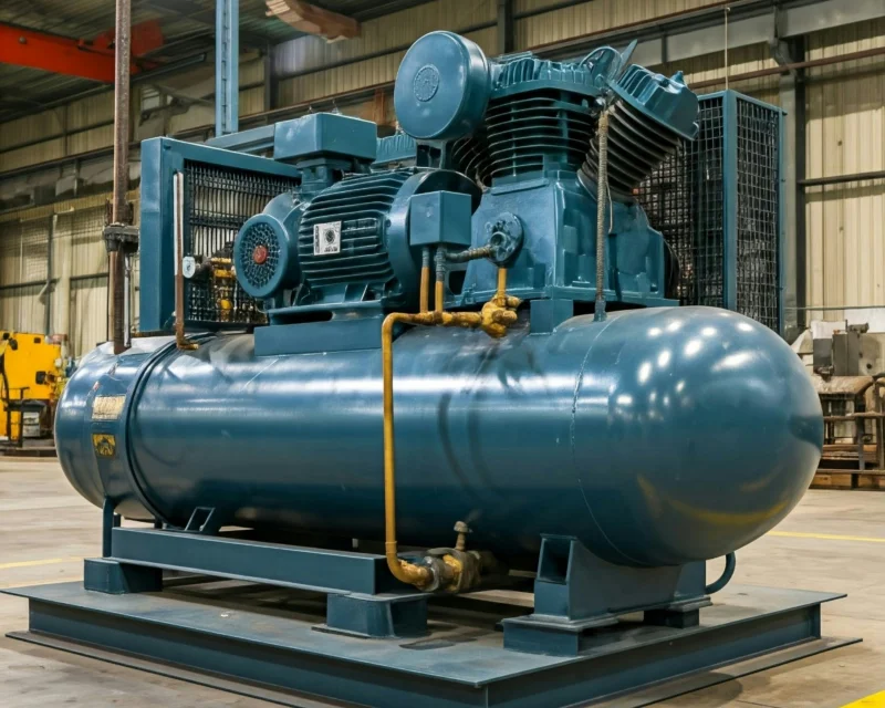 inspeção em compressores de ar